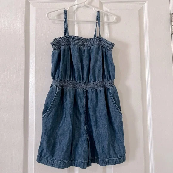 GAP Kids - Denim Romper - Picture 5 of 8